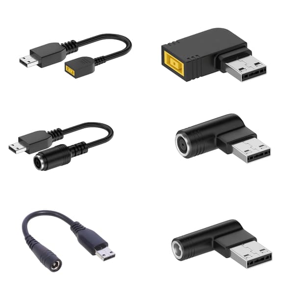 MSI USB-plugg til 5.5x2.5mm/7.4x5.0mm DC Lading Elektronisk MSI USB-plugg Strømkabel null - 5.5.x2.5mm
