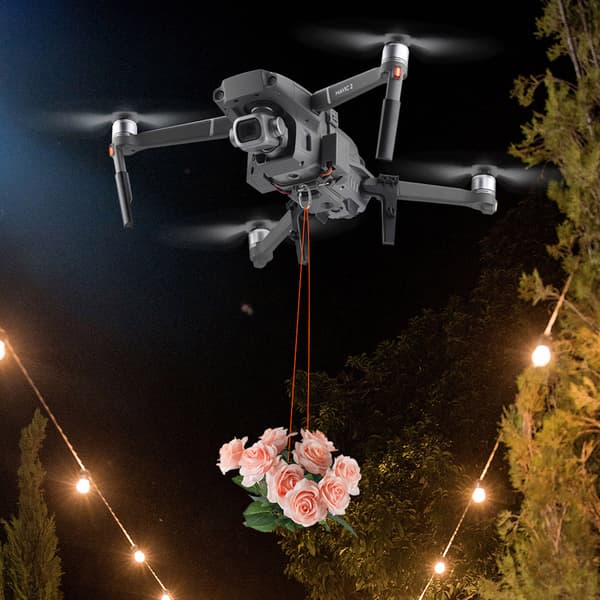 Kastesystem til Mavic 2 Pro/Zoom Fiskemadding Bryllupsring Gavelevering
