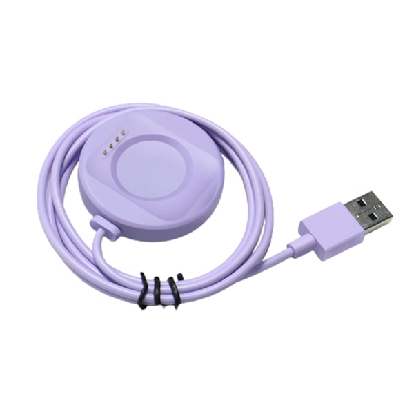 Laddningsbasfäste-Sladd för Klocka 3/3 Pro/2/1/SE Laddningskabel Strömadapter Purple