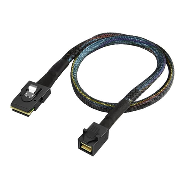 Højtydende internt MiniSAS SFF8643 til MiniSAS SFF8087 kabel 1m