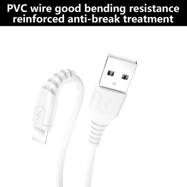 Effektiv USB-kabel Typ C till USB A 2A Laddnings- och Datakabel 100cm Micro USB