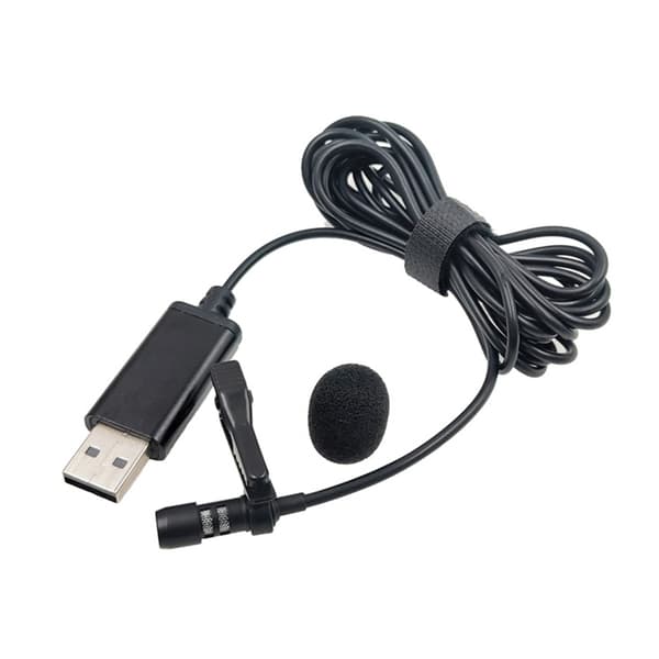 Mini USB-mikrofon, slag DV Lavalier Mic Bärbara externa stereomikrofoner