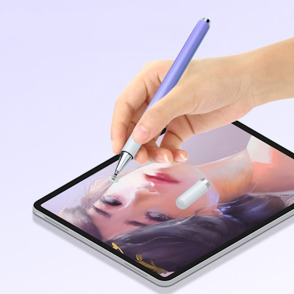 Universell Stylus Penna för Surfplattor Mobiltelefon Pekpenna Magnetisk Stängning Stylus Black Single use
