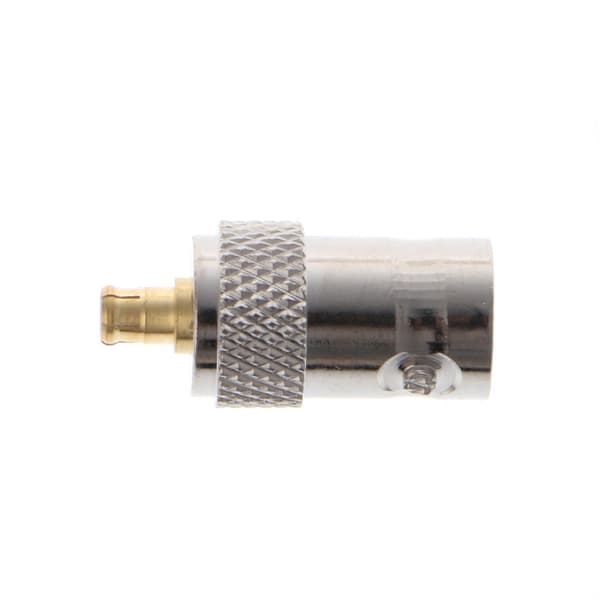 BNC hun-jack til MCX han-stik lige RF coax koaksial konnektor adapter