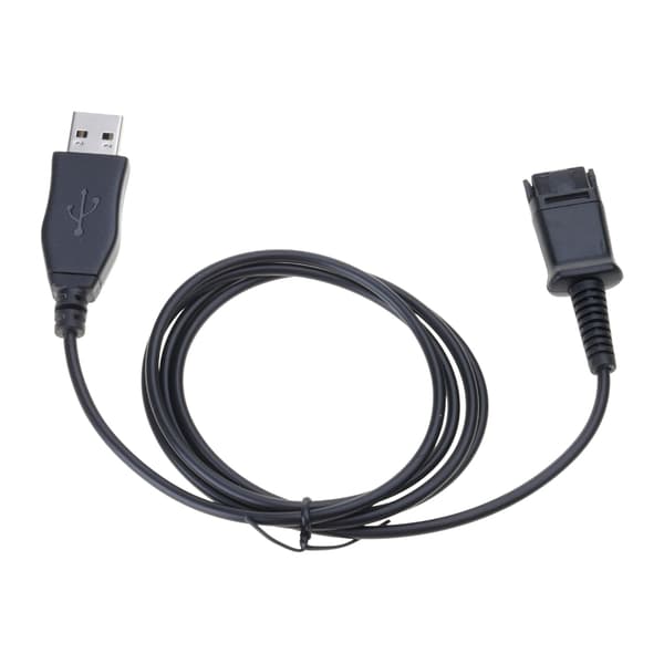 USB-adapter til hurtig afbrydelse (QD) ledningsheadset forbindelse til pc-computer