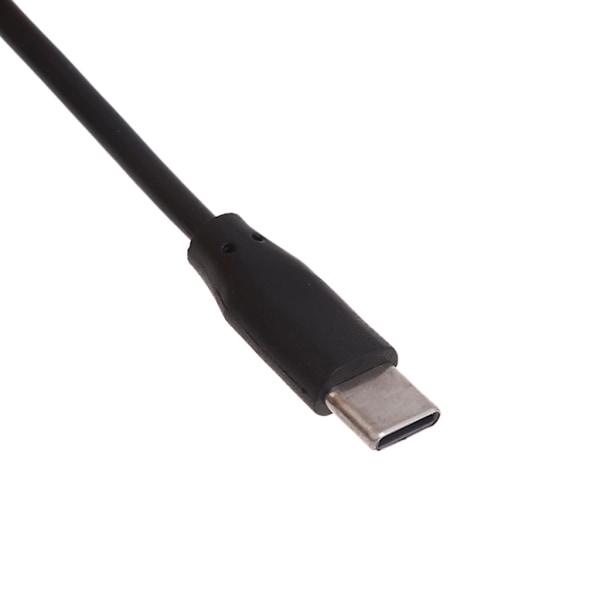 USB-kabel med strömbrytare 5V3A Typ-C till USB A Laddningskabel för Raspberry Pi 4B Black
