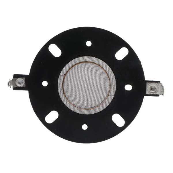 2 stk. højttalerstemmespole diskanthøjttaler reparationssæt 25,5 mm membran diskant 4 tommer Black