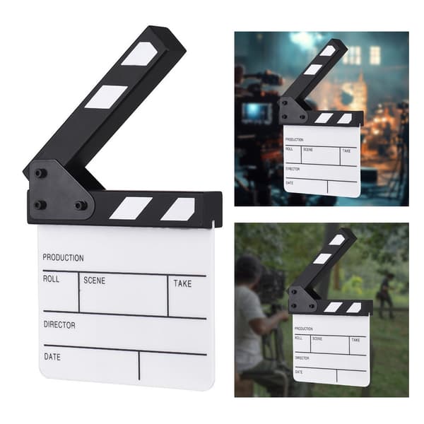 Klapperboard Praktisk Klapperboard til Effektiv Scenestyring i Filmoptagelse