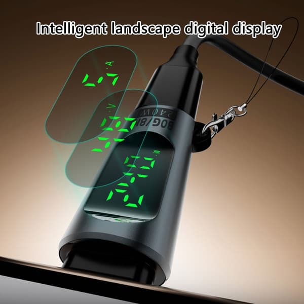 240W USB C-forlenger USB C-adapter for sømløs data- og videotilkobling White
