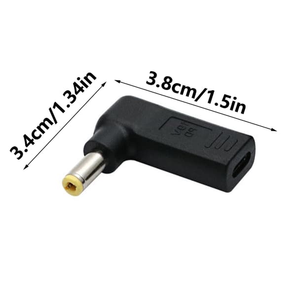 Resevänlig Typ C till DC5.5x2.5mm-adapter för A53V/A55V bärbara datorer Laddningsadapter PD Emulator Triggers Power Delivery