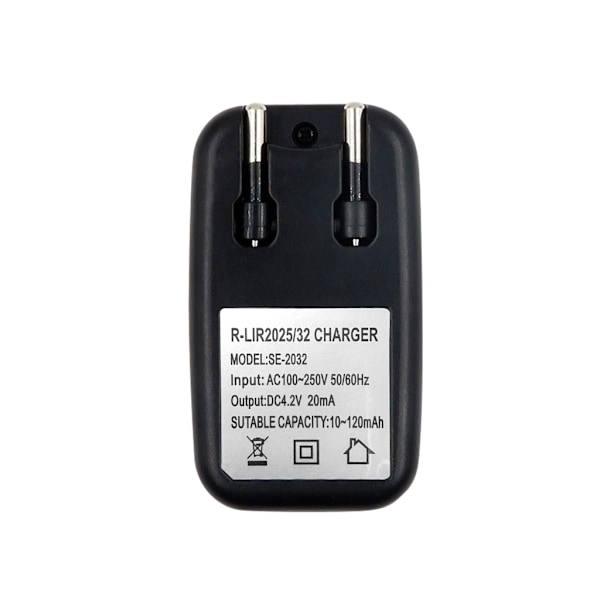 3.6V Knappcellsbatteriladdare för Uppladdningsbara Knappcellsbatterier LIR2032 LIR2025 null - LIR1632