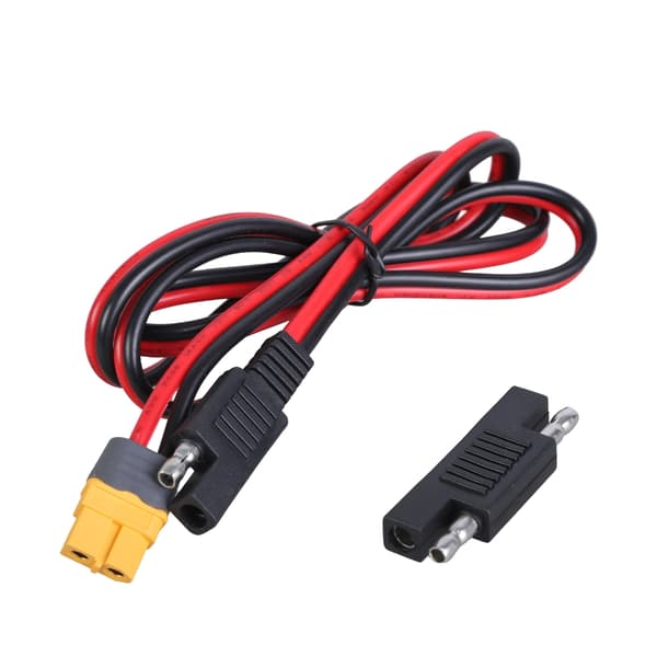 14AWG XT60 til SAE-kabel, XT60 hun til SAE Solar forlængerstrømkabel med SAE 1m