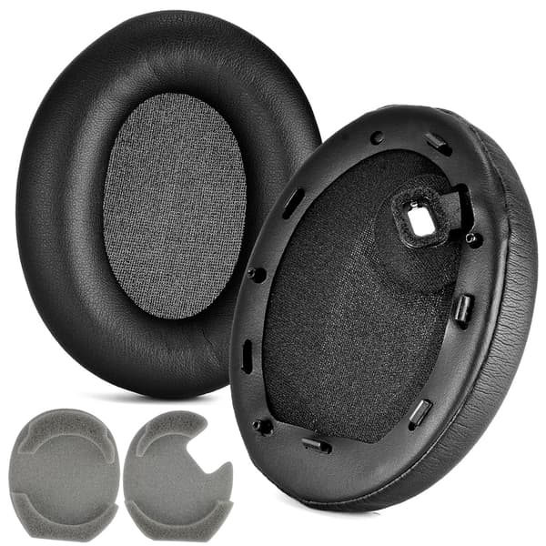 Åndbare headset-ørekopper til WH-1000XM4 1000X M4 opgraderet