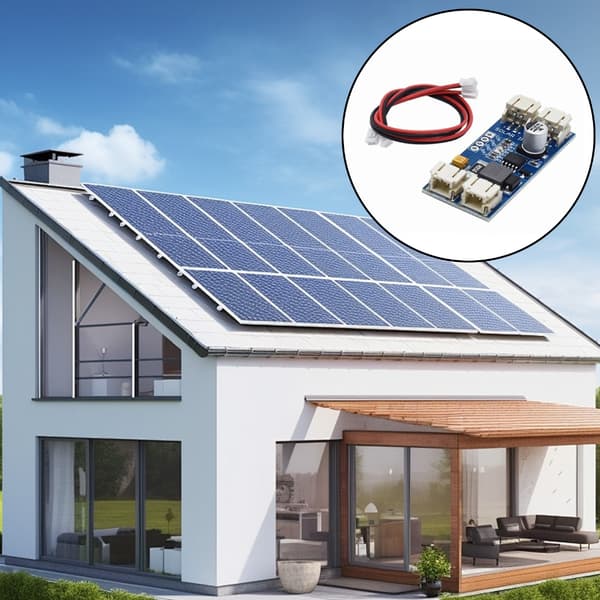 2A LiBatterier Ladebrett Med PWM-svitsjing Og Strømstyring Solcellekontrollerbrett for Elektronikk 6V