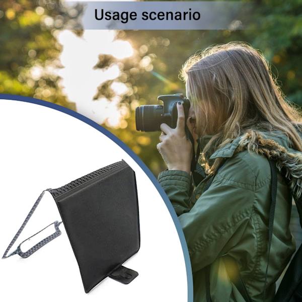 DSLR Ljusdiffusionspanel Mjukt Ljus Ljusmodifierare Ljusdiffusor för DSLR-kameror Mjukt Ljusdiffusor Vackert