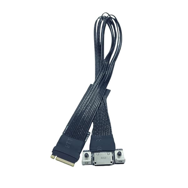 M.2 till Oculink SFF8611 Konverteringskabel Effektiv Dataöverföring Silverplätering 15cm