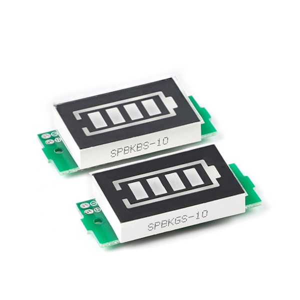 LiBattery Kapacitet LED Display Modul Til Lithium Batterikapacitet 1S Til 8S Green
