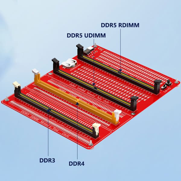 Effektiv DDR3 DDR4 DDR5 UDIMM RDIMM Minnetester for PC og Teknikere