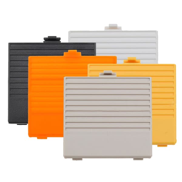 Batterideksel for Gameboy GB-DMG GBO Batterideksel Erstatning White