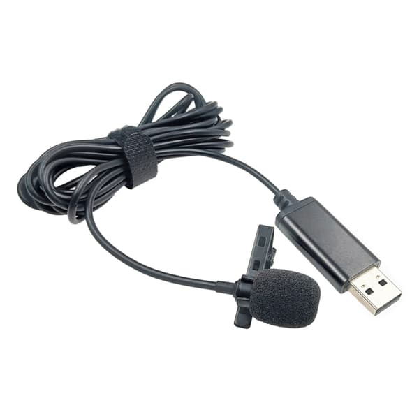 Mini USB-mikrofon, slag DV Lavalier Mic Bärbara externa stereomikrofoner