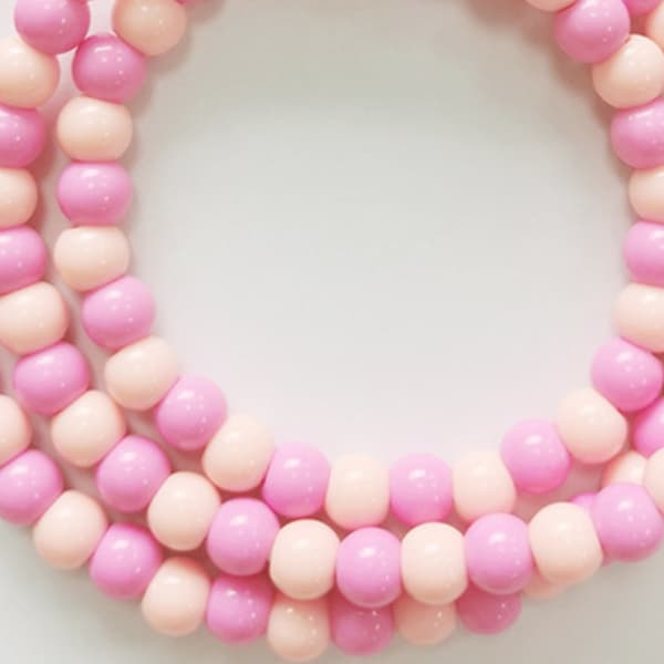 Modefärgade pärlor datakabel 1m snabbladdning & dataöverföring dubbla gränssnitt White pearls