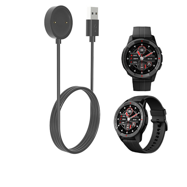 För Mibro X1 för Smart Watch Verge för Smart Watch Ersättnings USB Laddare Char 60cm