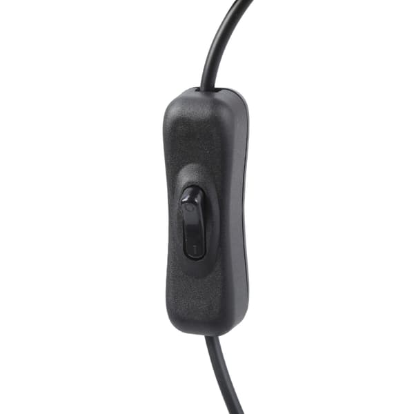USB-forlengerkabel USB 2.0 hann til hunn forlengerledning med brytere for PC