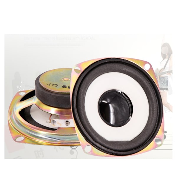 3-tums högtalare 4Ohm 5W 4Ω  Externa magnetiska högtalare, klara och kraftfulla
