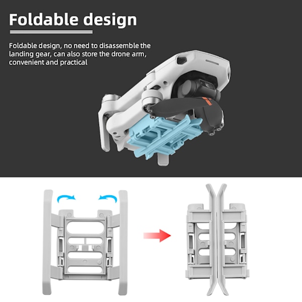Landningsställhöjdsförlängare Stödhållare för Mavic Mini/Mini 2/Mini SE
