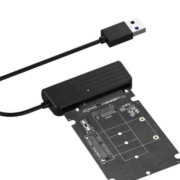 Effektiv  til USB 3.0 Konverteringskabel Plugs & Play Adapter ABS Kabel til simpel Dataoverførsel på 2,5 tommer Drev USB