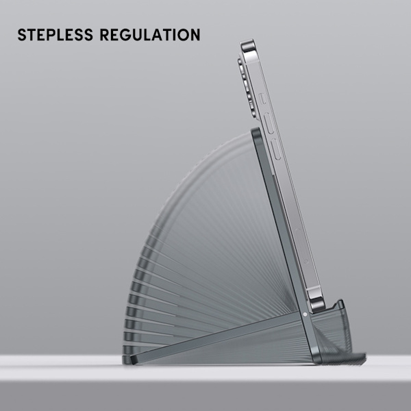 Universell hållare stativ justerbar surfplatta hopfällbart bord telefon skrivbordsstativ fäste Space gray