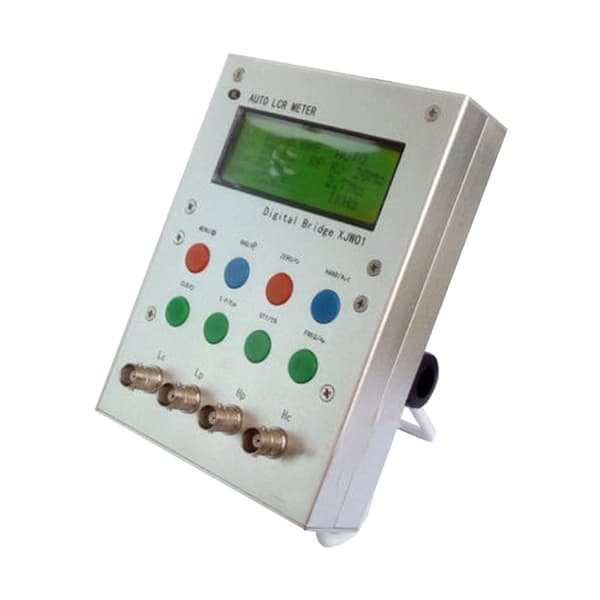 LCR Tester ESR Meter Digital Bridge LCD Display LCR Multimeter med Strømkabel 1
