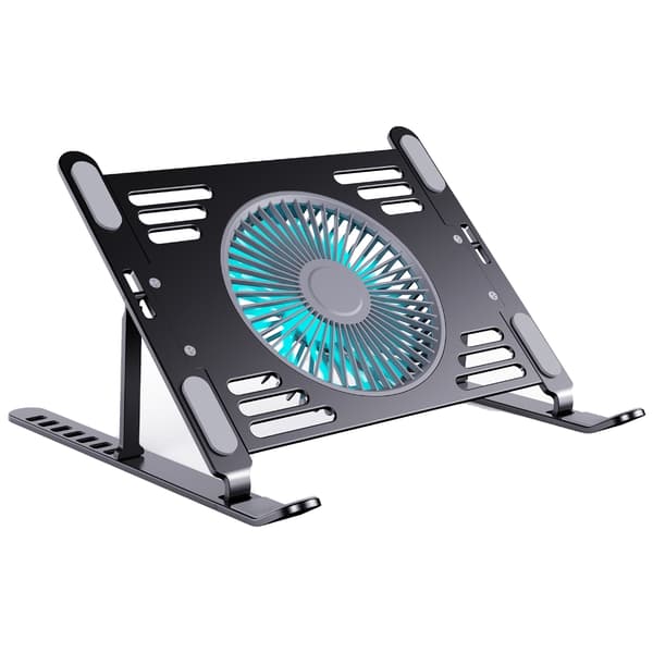 MultiAngle Laptop Notebook Holder Stand med Køleventilatorbeslag Laptop Holder
