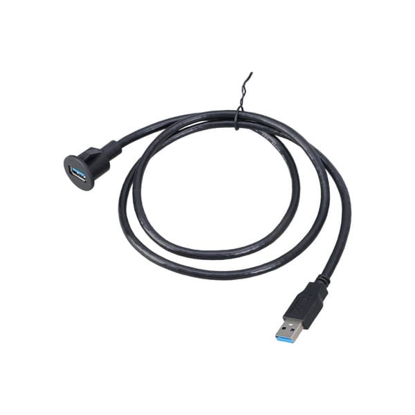 Inbäddad USB3.0 Förlängningskabel 5Gbps Laddningsdataöverföring Fordon Marint bruk