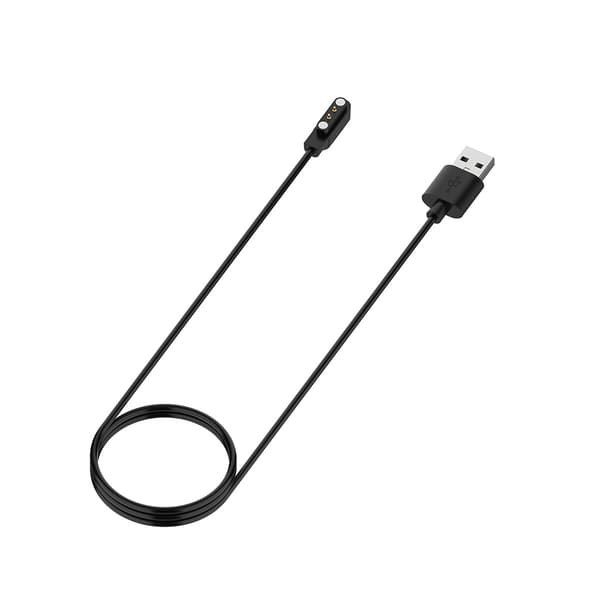 Laddningskabel Adapter USB Laddningsdocka för Willful IP68/SW021 Black