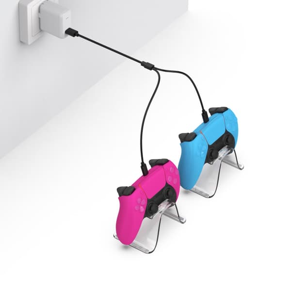 Controller-oplader USB-opladningskabelstation dataoverførselssynkroniseringskabel til VR2