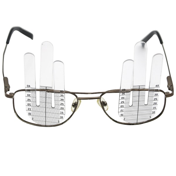 2 st/set Optisk PH-linjal Pupillhöjdsmätare Optometri PH-testare Lätt