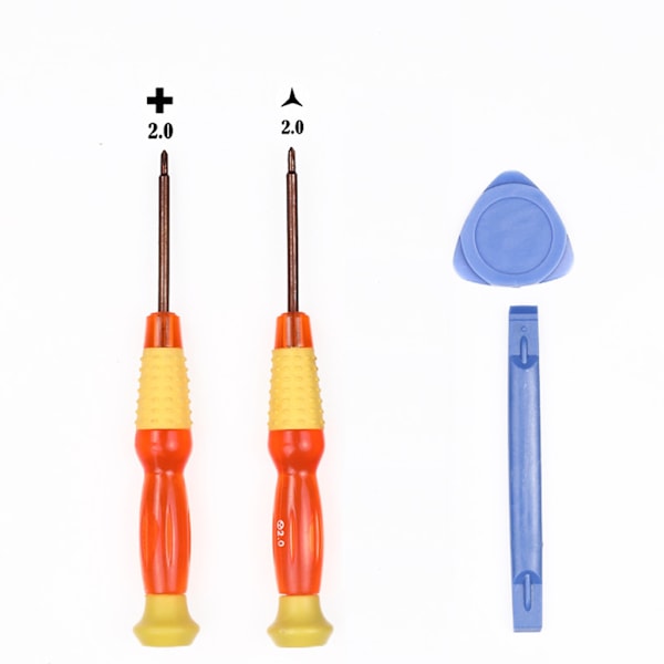 6-pack Tri Wing skruvmejselset 6 i 1 Phillips 2.0 för kors Y 2.0 Triwing skruvmejsel Reparationsverktygssats för N-Switch Joy Con