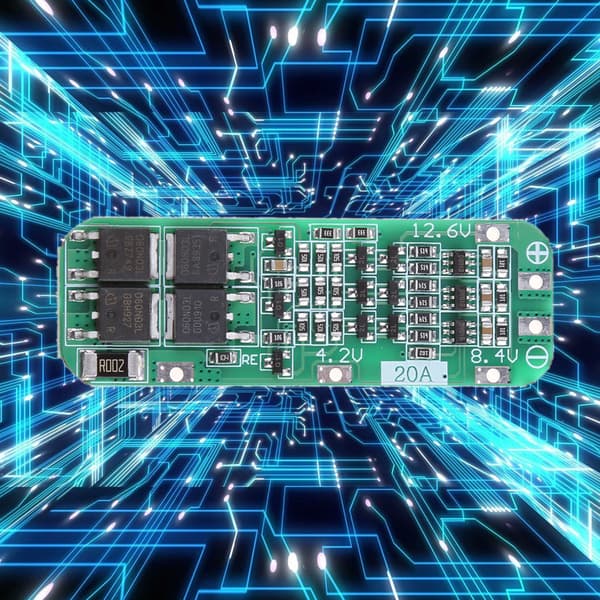 3S 20A Li-ion Litiumbatteri 18650 Laddare PCB BMS för Skyddskort 12.6VMo