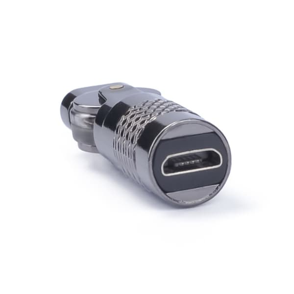 Roterende USB-ladeadapter til hovedtelefonspilkonsoller 90° rotation