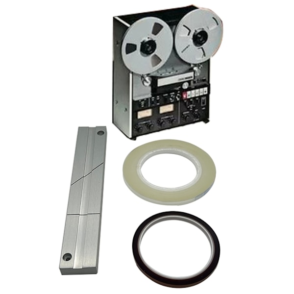 Professionell 1/4 10 tum Bandsplicningsset för Revoxsonido 1/4 10 tum Öppen Spolsbandspelare Justerbar Längd Enkel Installation