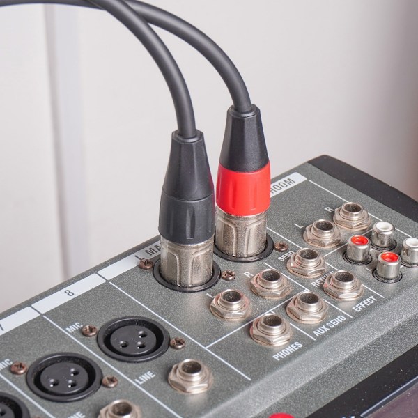 Högkvalitativ Stereo TRS till Dubbel Honkontakt Transformerande Kabel till 3,5 mm/ 1/8 Kabel
