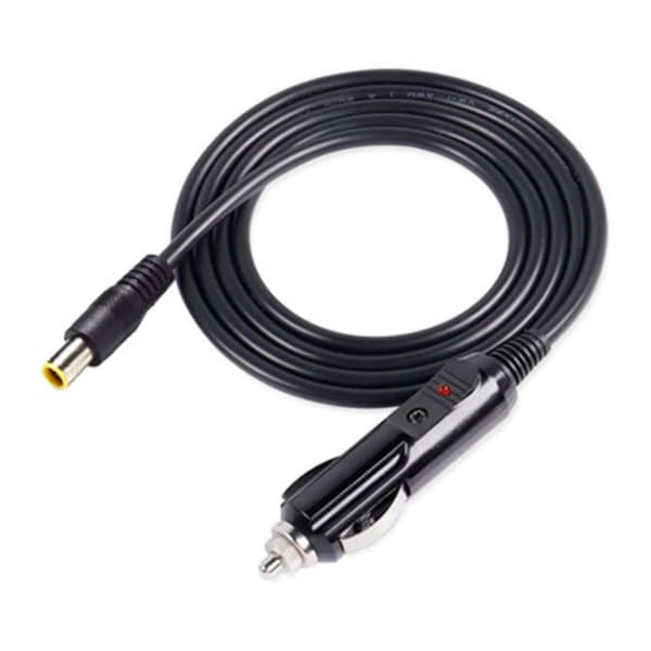 Billaddare Strömkabel 12V-24V för Bärbara Datorer DC7909 Förlängningssladd