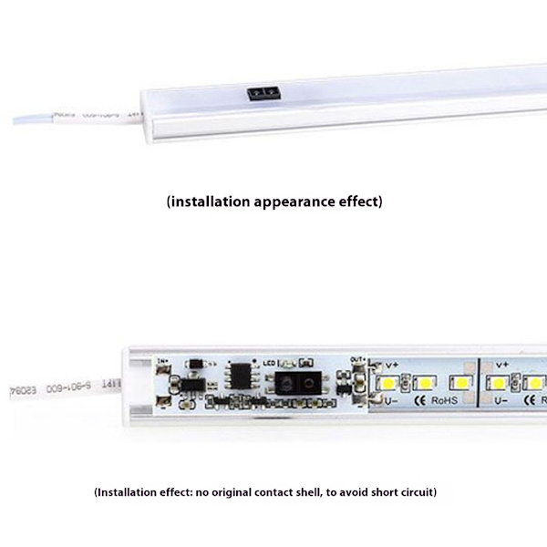 Infrarød Håndbevegelsessensor Modul 6 Modus Deteksjon 30mm til 80mm DC5V-24V 1pc
