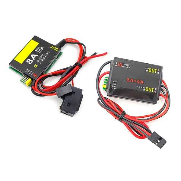 UBEC-8A 2S-6S 6-36V BEC UBEC 8A/16A 5.2/6.0/7.4v/8.4v Servo Separat Strøm null - UBEC 8A 4A