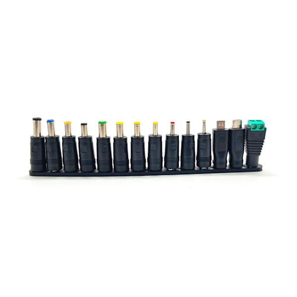 Universal Strømadapter Tips Kobling Laptop Strømforsyning Pluggsett 5.5x2.1mm