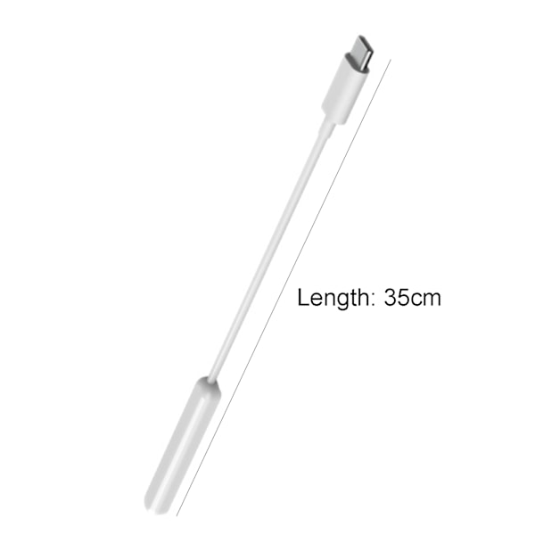 Laddningsadapterkabel för Pencil 2 2:a USB C Magnetisk Laddningskabel Typ C Laddare 35cm/13.8''