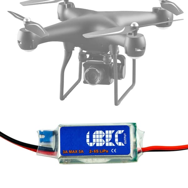 3A Switch Mode UBEC Utgang 5V 6V Full Skjerming Antijamming Bryterregulator
