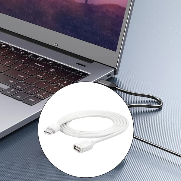 USB 2.0 Forlængerkabel Han til Hun Datakabel Forlængerkabel til Laptop USB 2m