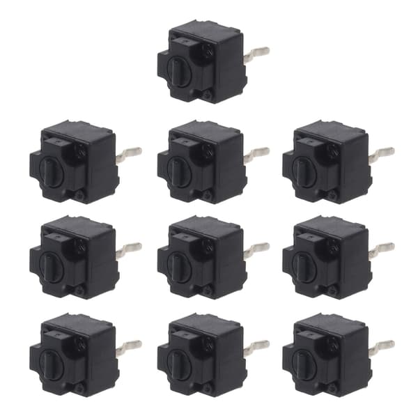 10 st Fyrkantig Mus MicroSwitch EVQP0K07KBB4 Mus MicroButton